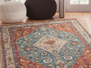 大氣高端印花花紋 現代簡約藝術地毯之美